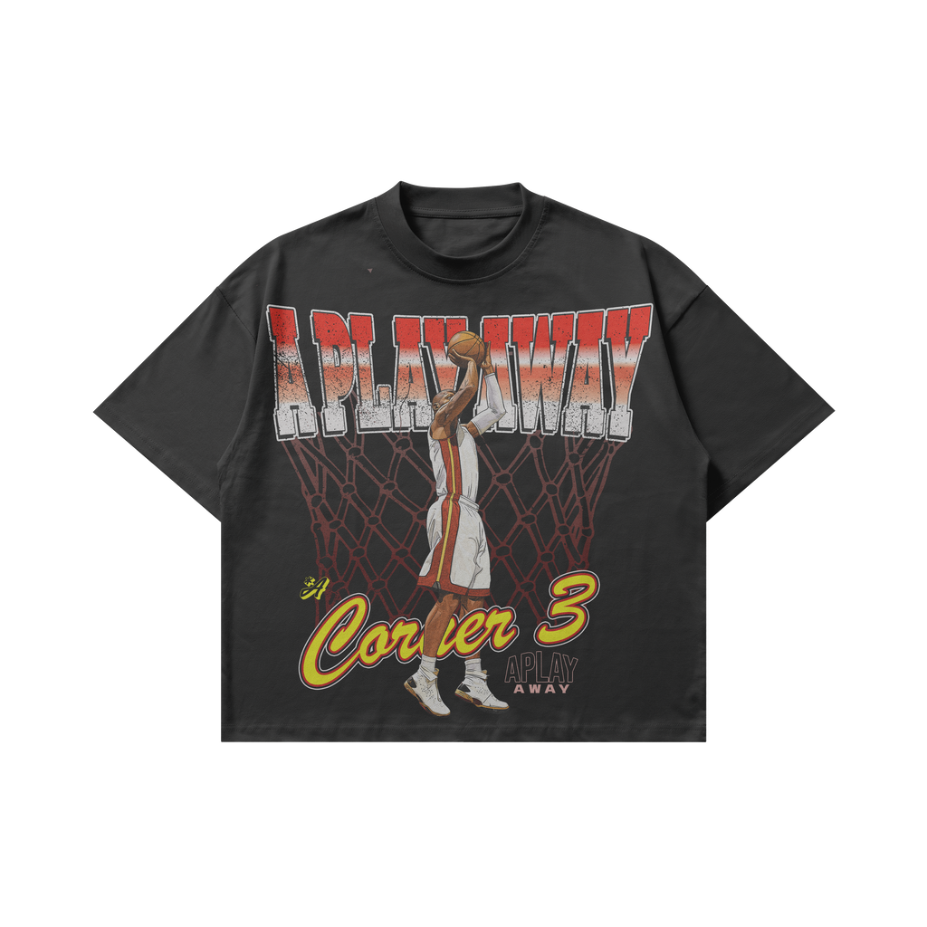 Corner 3 APA T-Shirt - Black