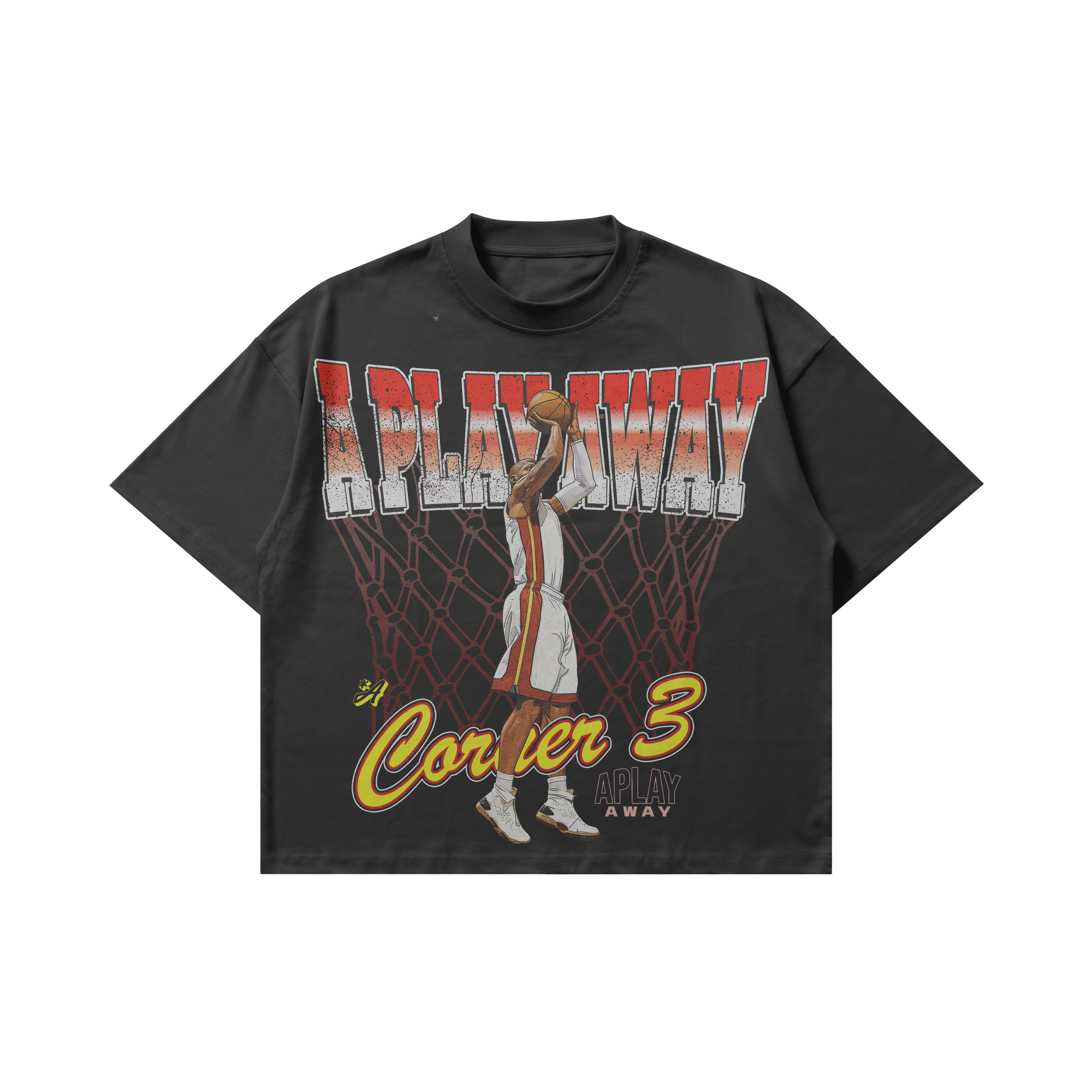 Corner 3 APA T-Shirt - Black