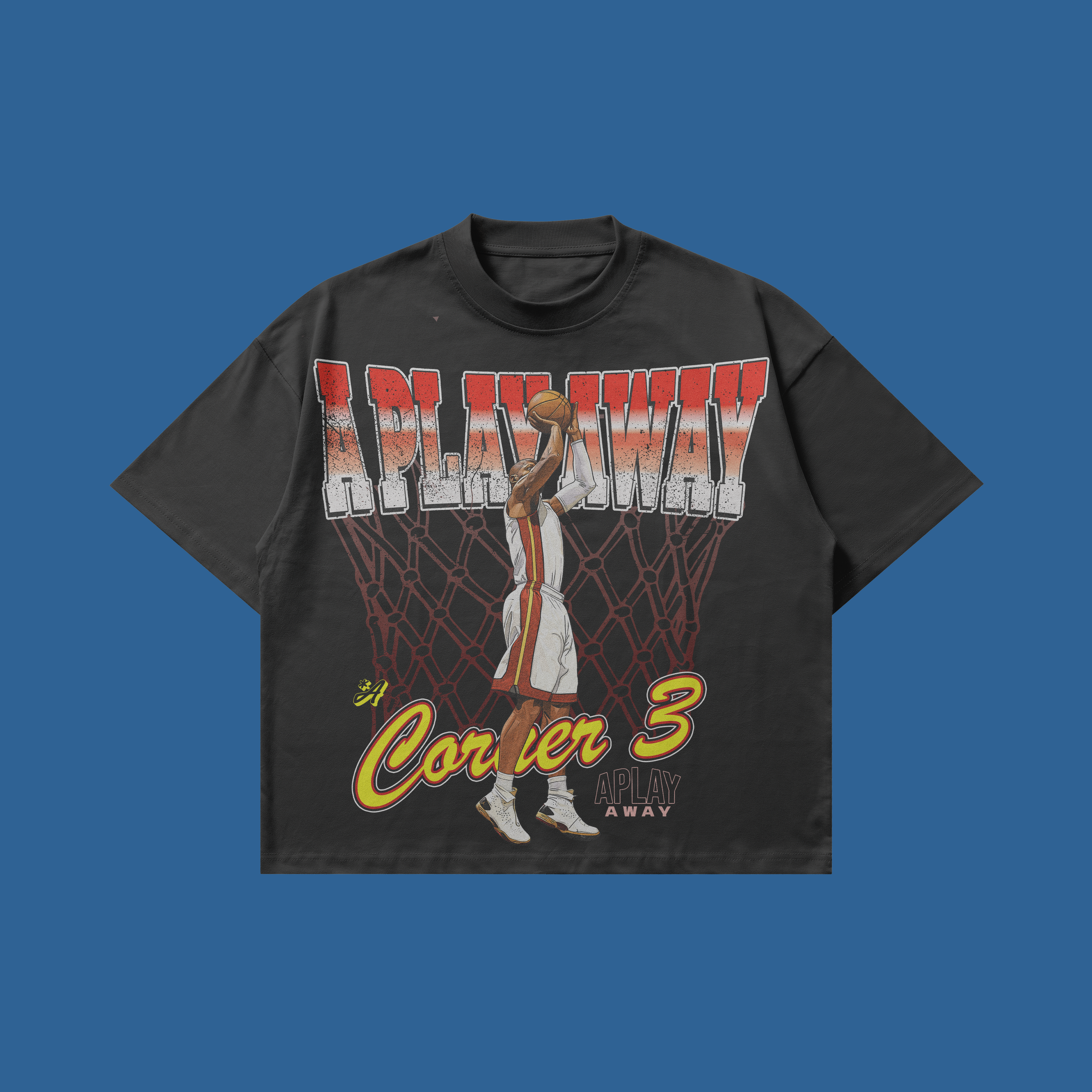 Corner 3 APA T-Shirt - Black