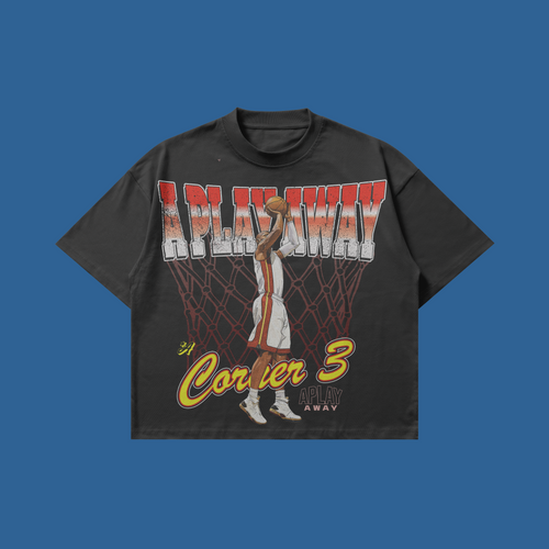 Corner 3 APA T-Shirt - Black