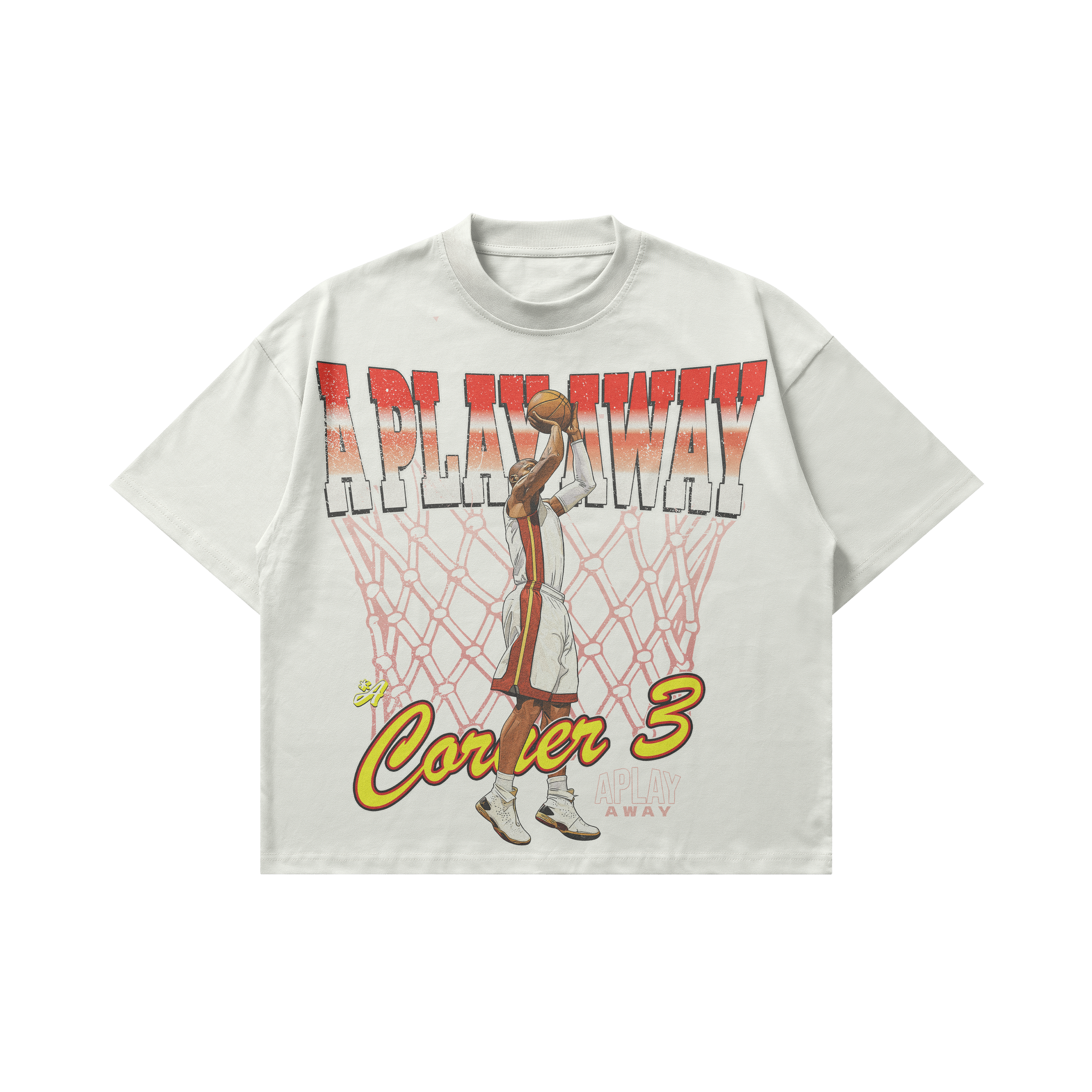 Corner 3 APA T-Shirt - White