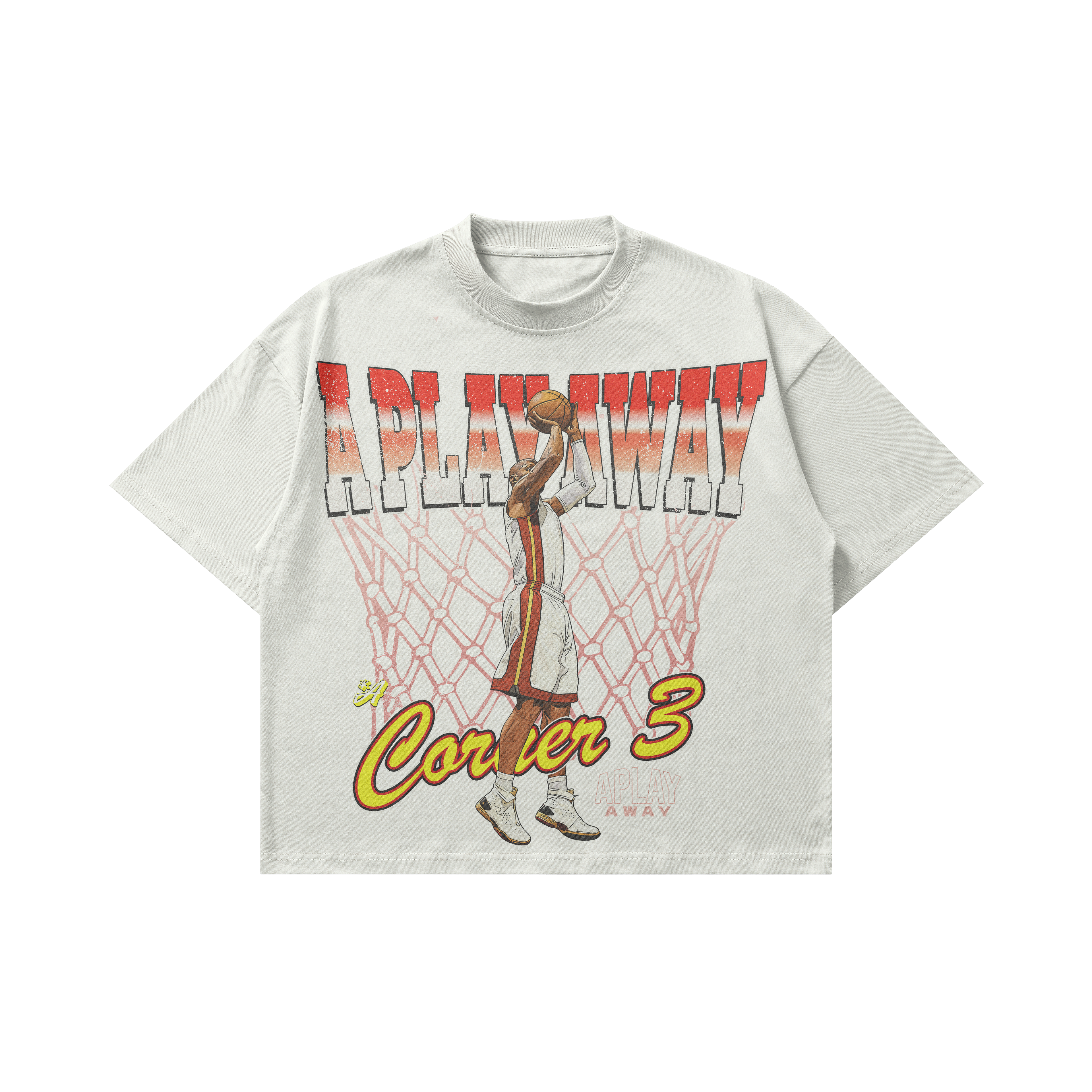 Corner 3 APA T-Shirt - White